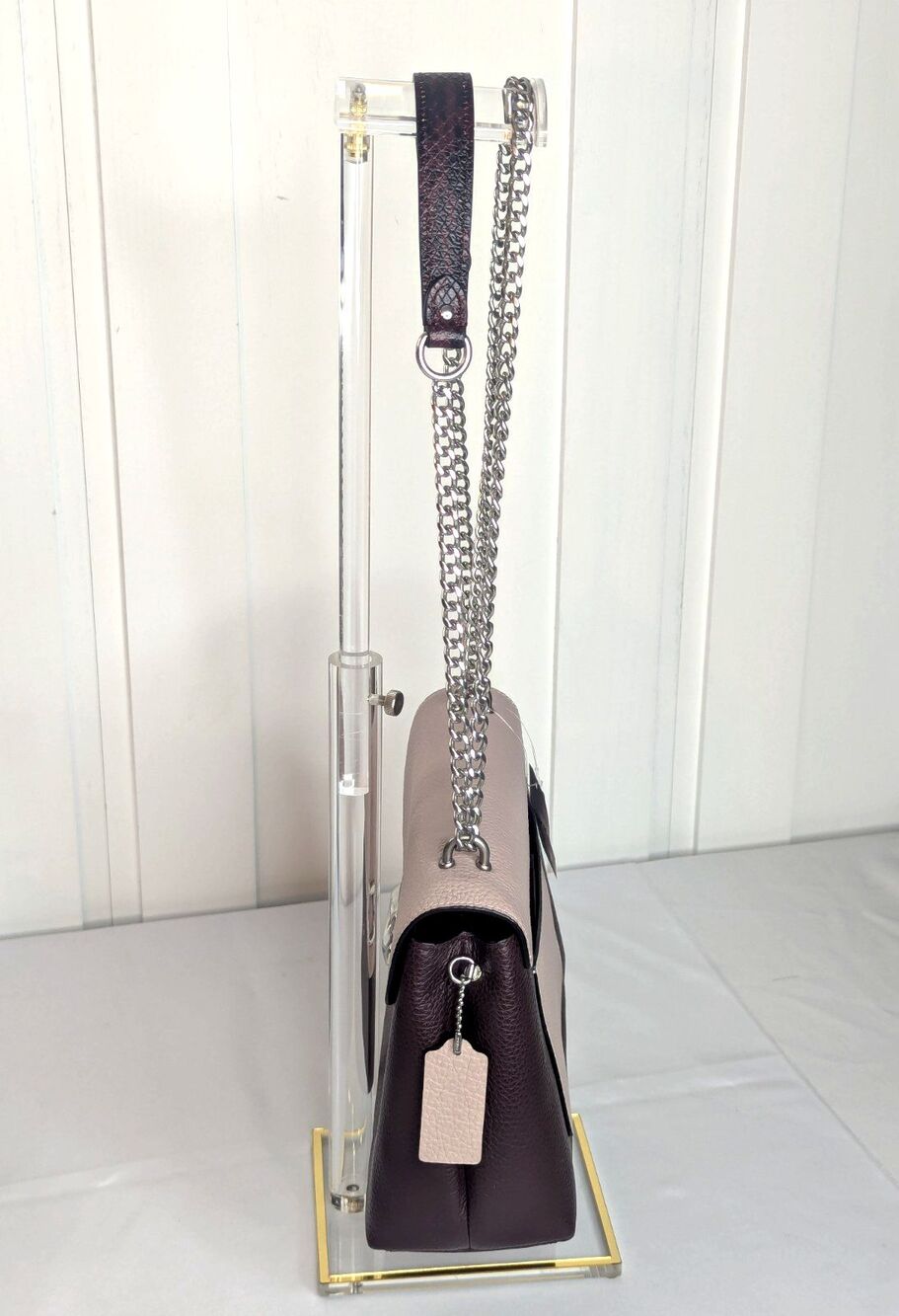 Coach Tammie Shoulder Bag - Cranberry/Pink Colorblock, Rare Color NWT! - Picture 2 of 12